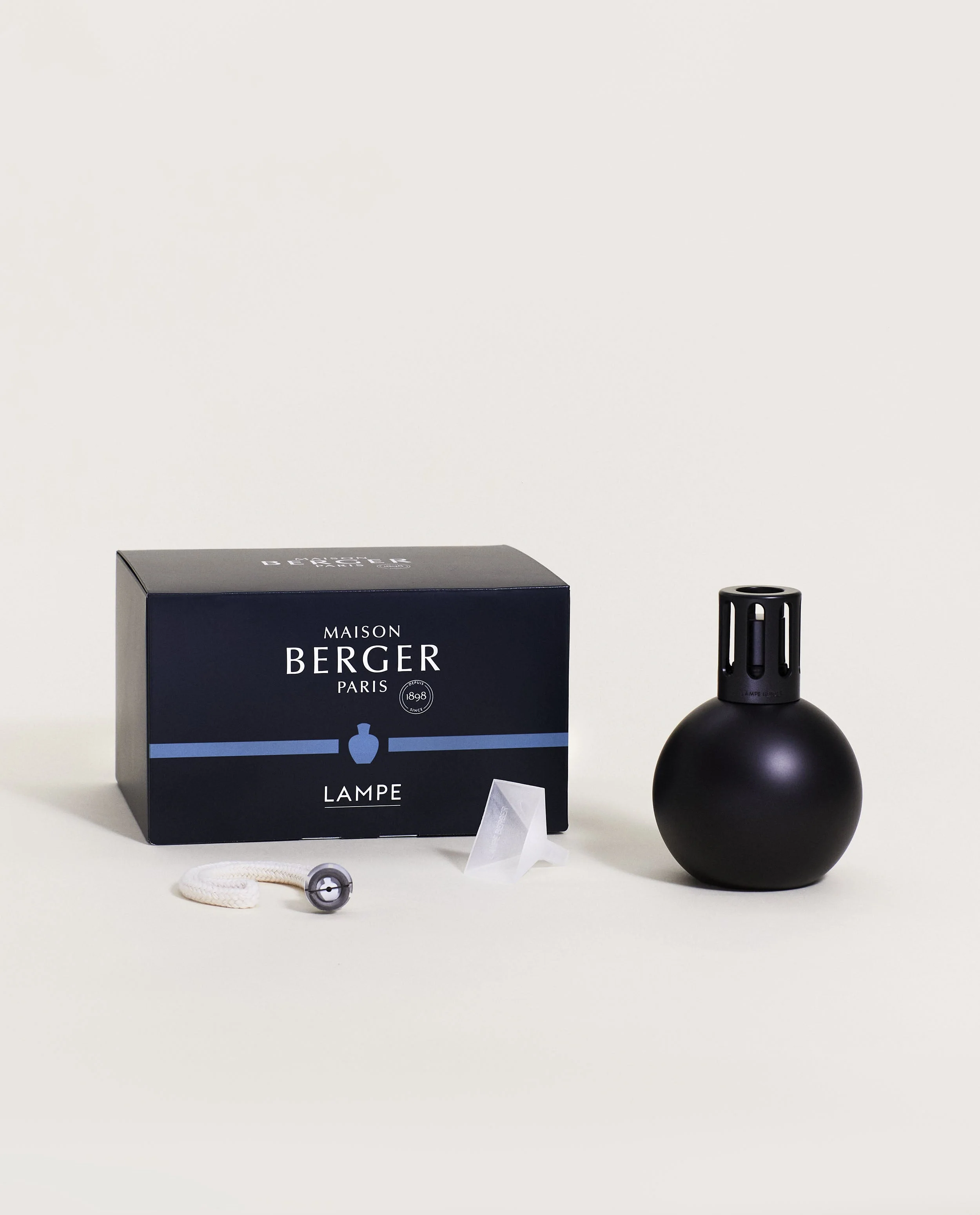 Black Boule Lamp Berger - Image 5