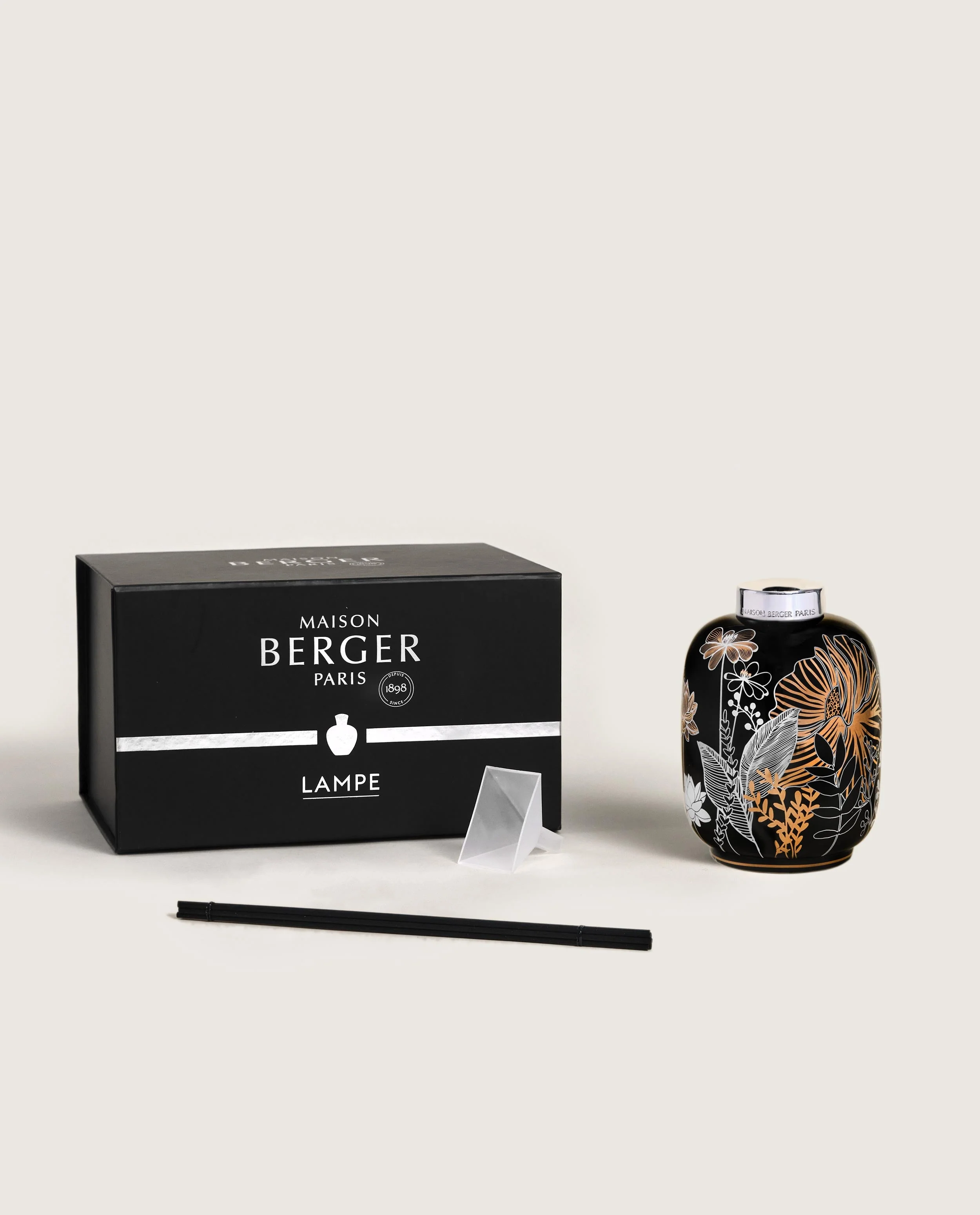 Black Vegetal Porcelain Scented Bouquet - Image 4