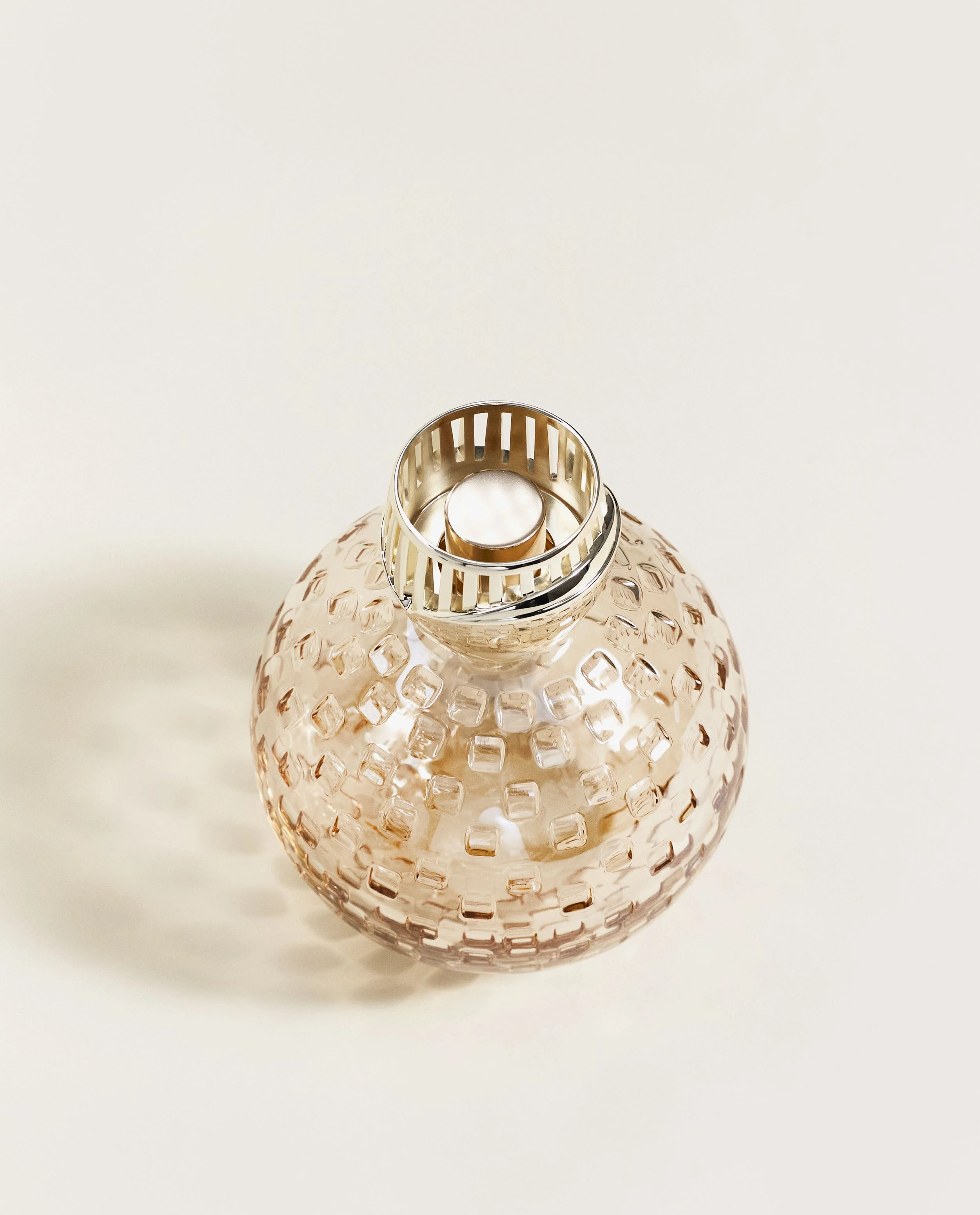 Crystal Globe Beige Lamp Berger Art Edition - Image 3