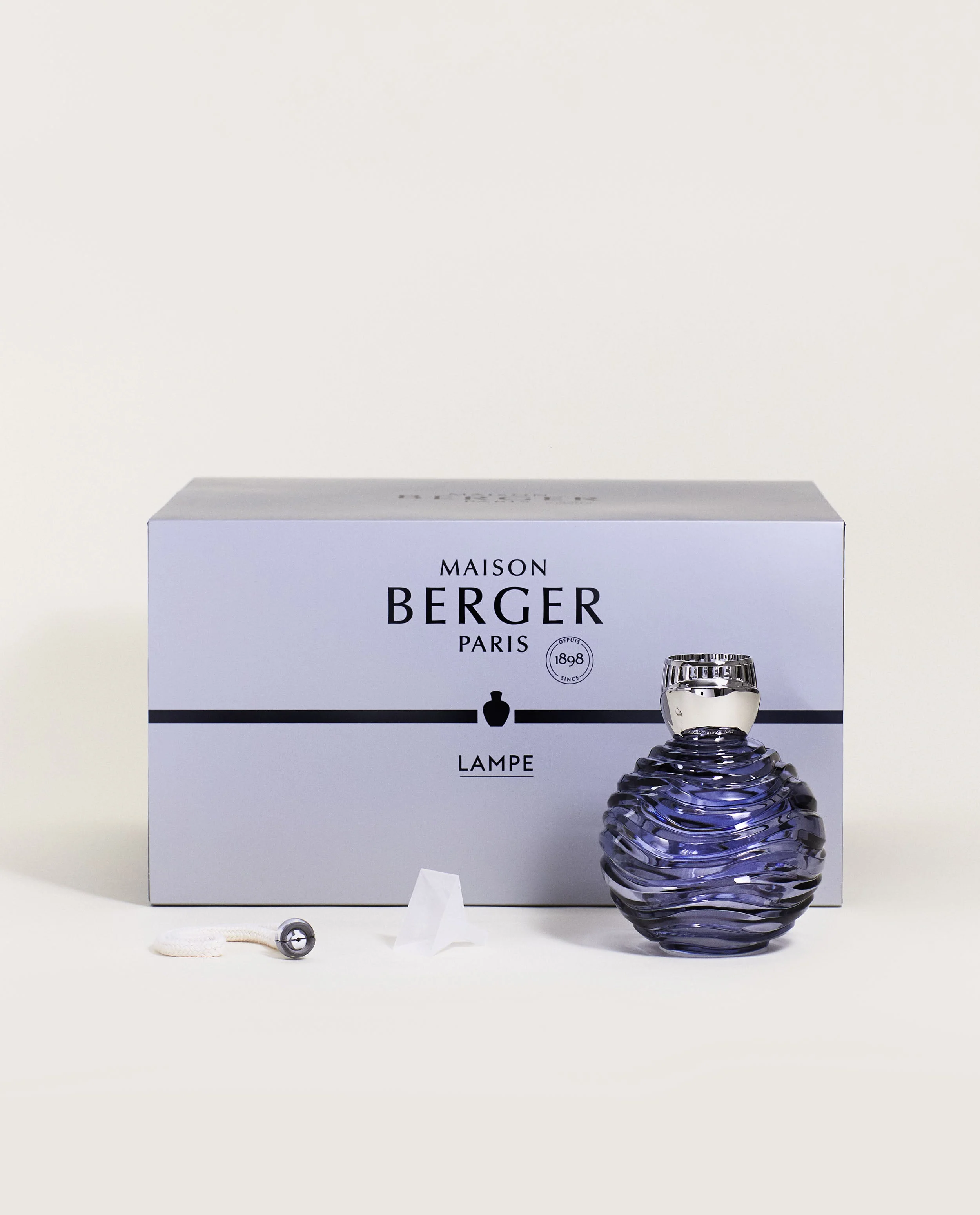 Crystal Globe Grey Lamp Berger Art Edition - Image 5