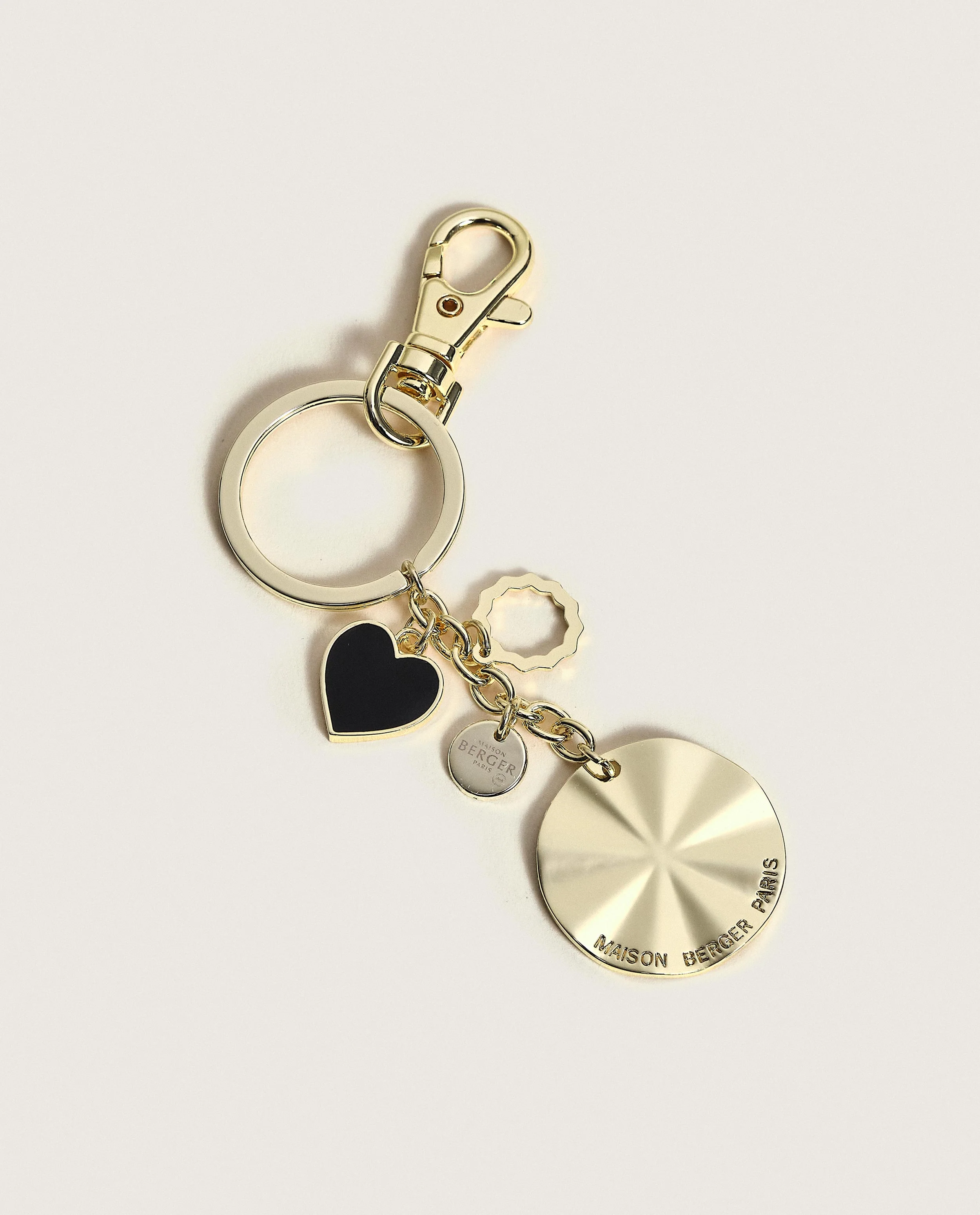 Little Treasures Ophelia Gift Pack Gold car diffuser & key rings - Image 5