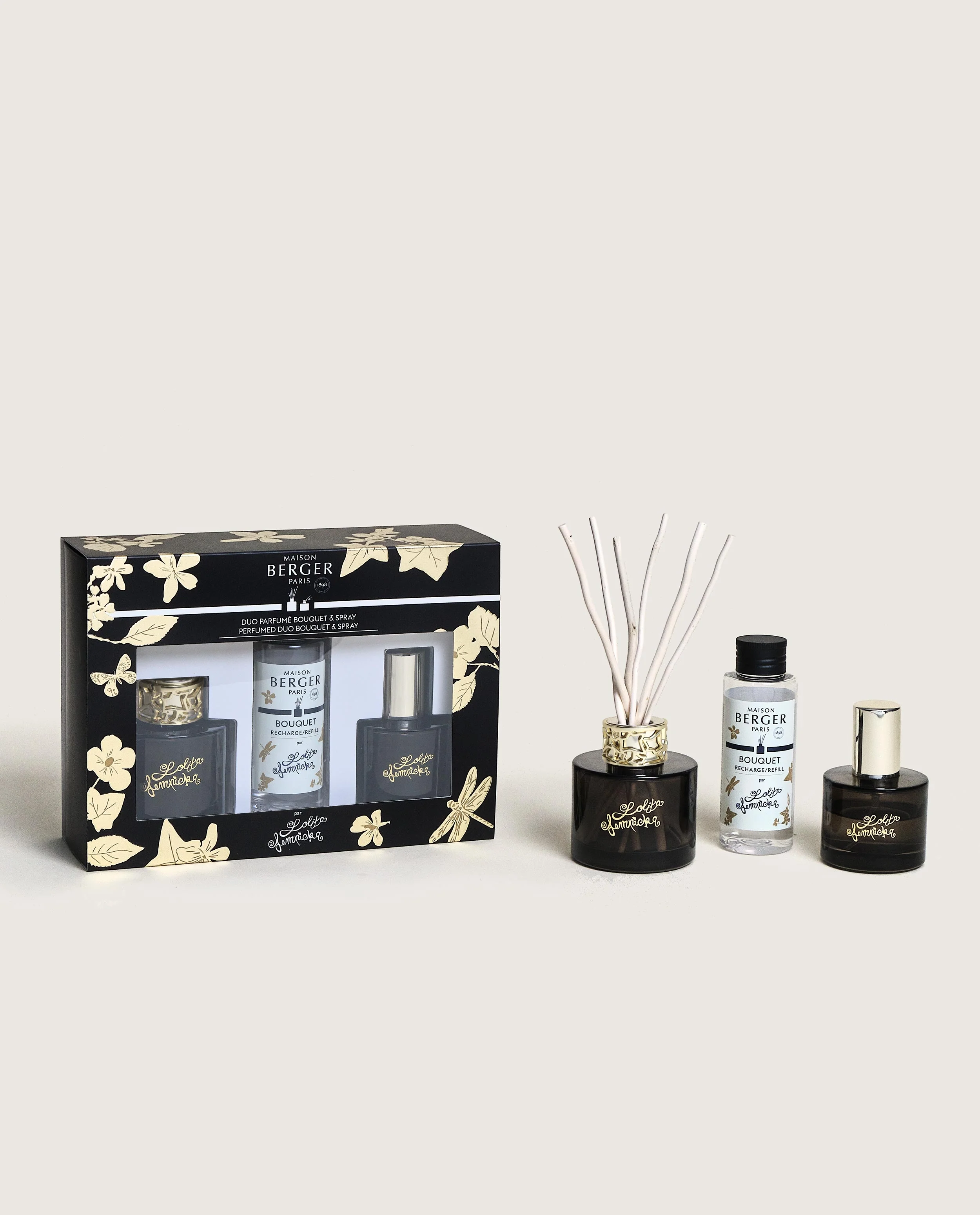 Lolita Lempicka Black Edition Mini Bouquet & Home Spray Duo - Image 5