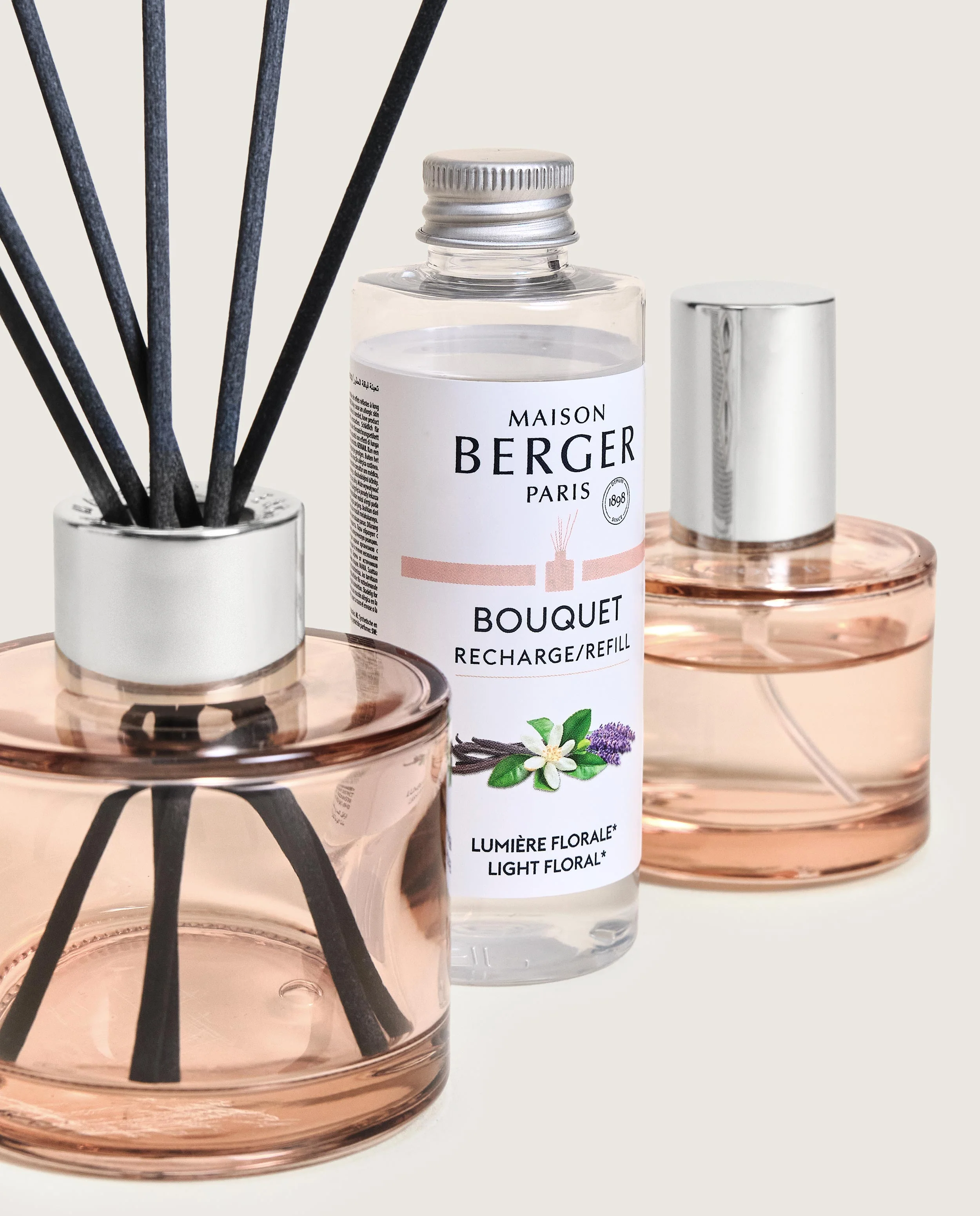 Ophelia Light Floral Mini Bouquet & Home Spray Duo - Image 4