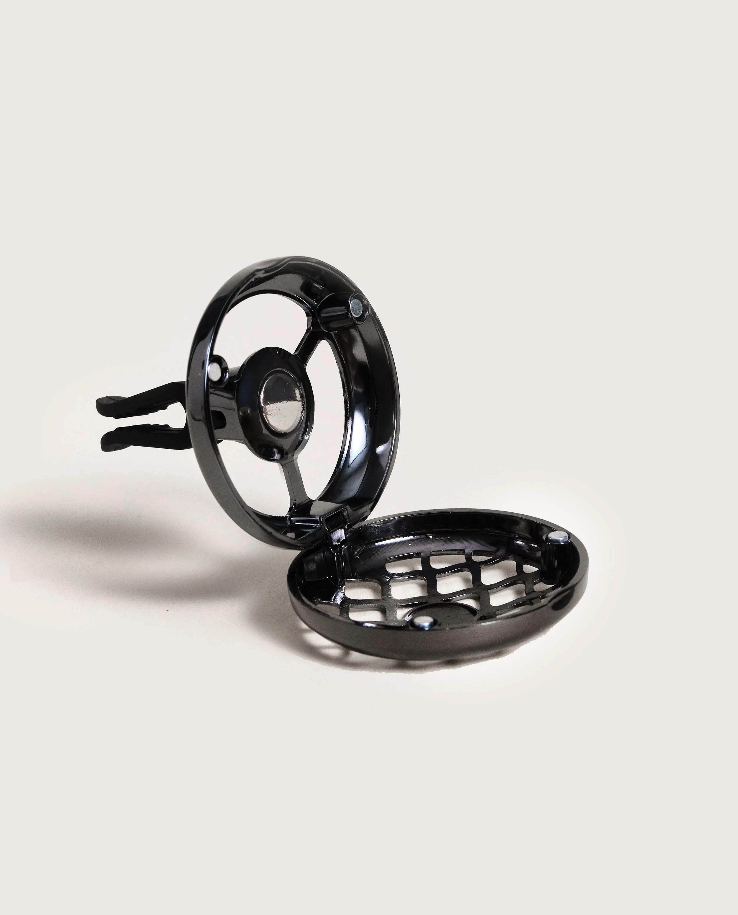 Resonance Gun Metal Car Clip Diffuser - Image 3