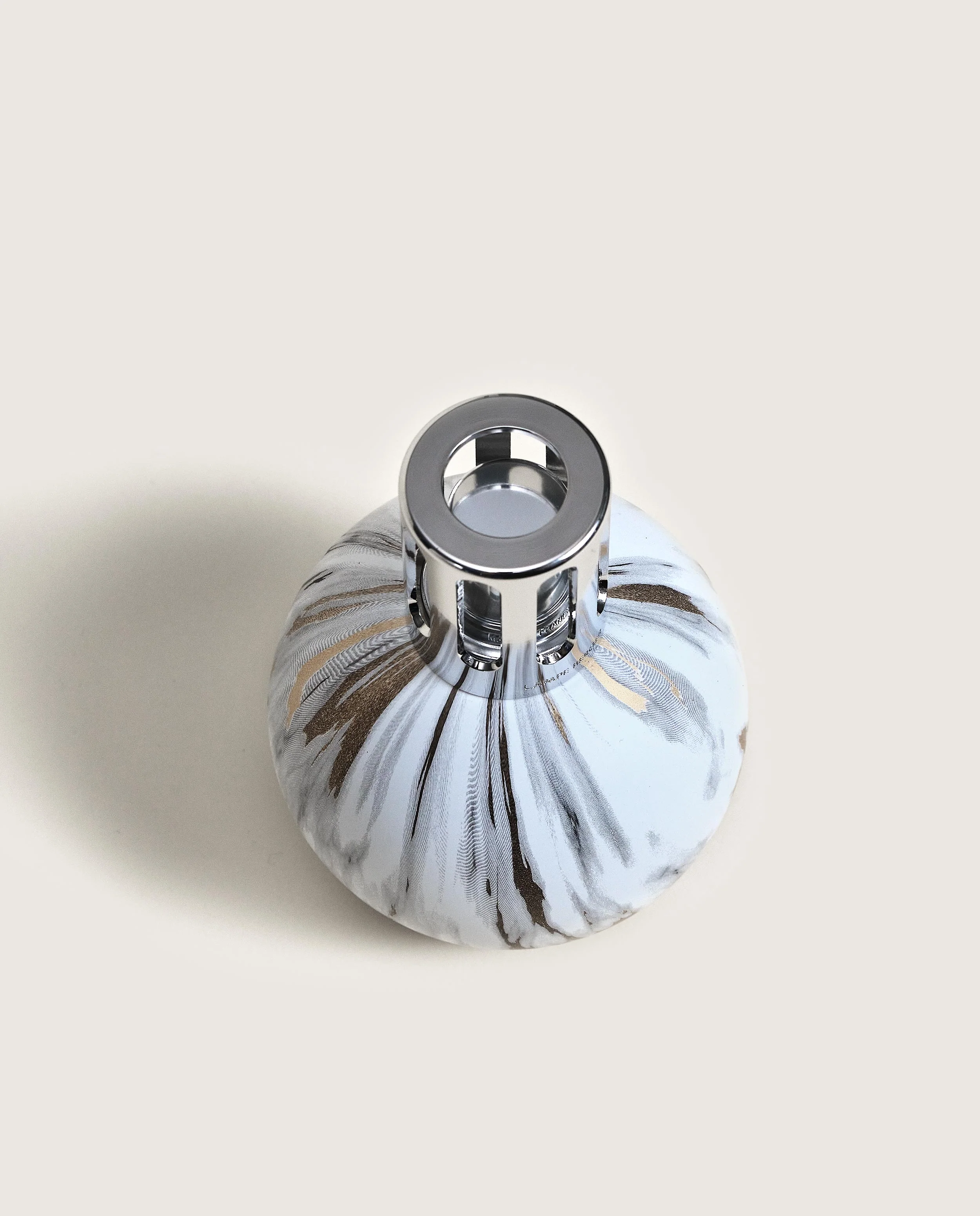 White Marbled Lamp Berger - Image 3