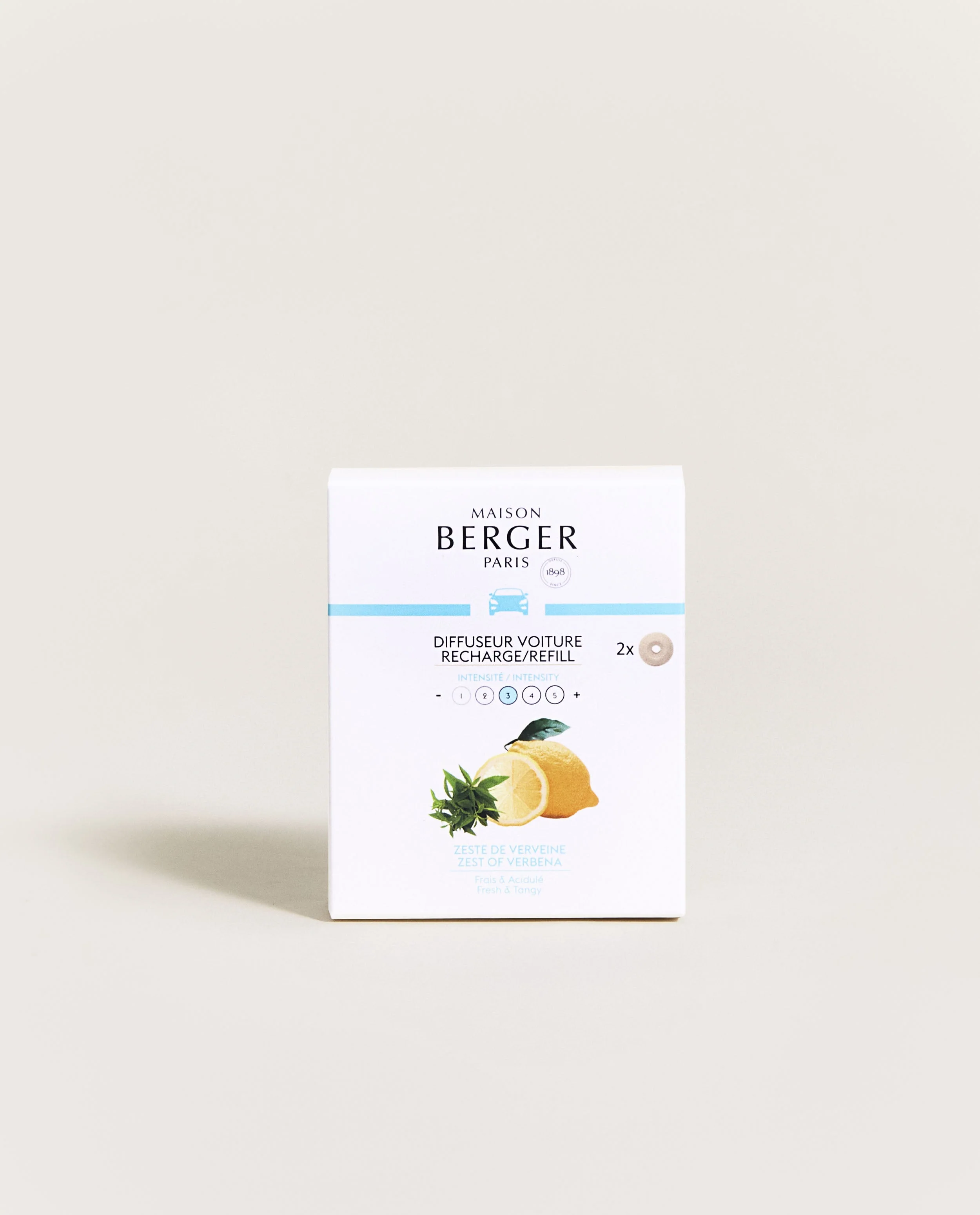 Zest of Verbena Car Diffuser Refills - Image 3
